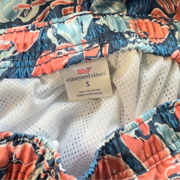 Vineyard Vines Crab Print Men's Swim Shorts Trunks Size Small - Picture 4 of 4